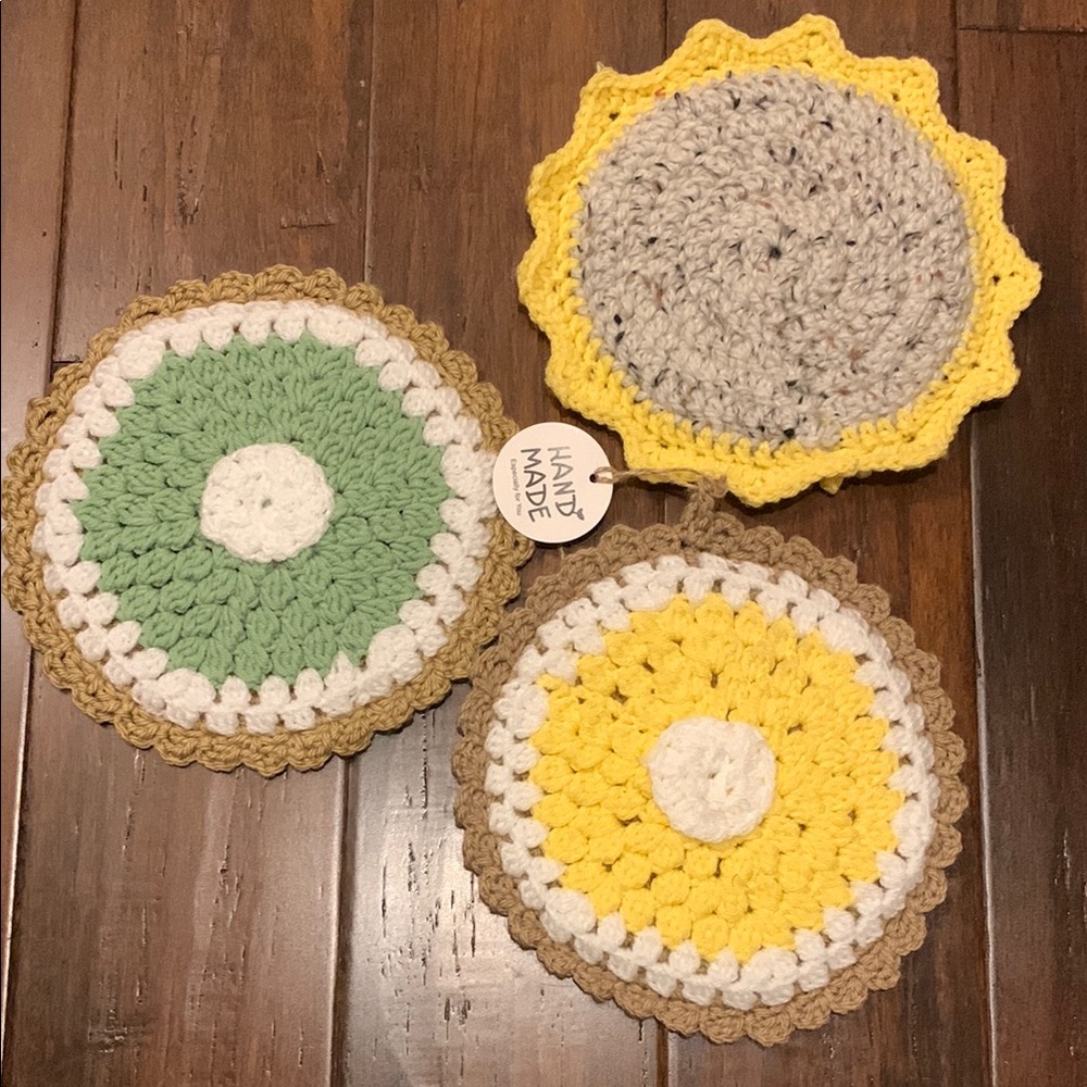 Handmade Crochet hot pads